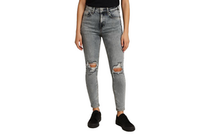 Vervet Black White Acid Wash Denim Jeans Size 29